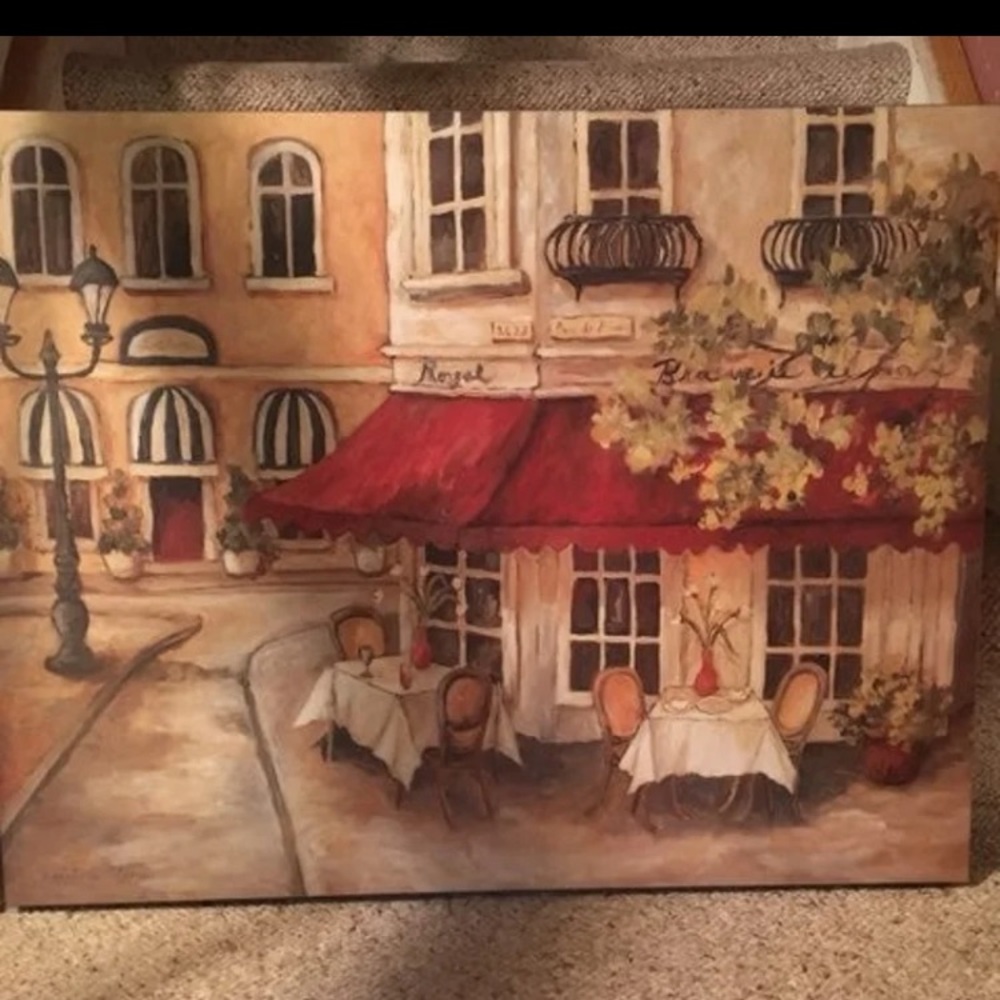 Wall Art: C. Winterle Olson Painting On Canvas